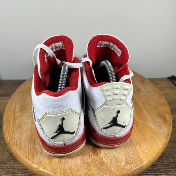 Nike Jordan 4‎ Retro Alternate 89 White Red Men\'s Size 8 Shoes 308497-106 main image 4